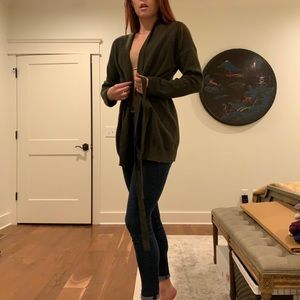 A New Day, Olive Green Cardigan